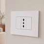Presa Bipasso 2P+T 10/16A 250V Serie S44 Per Uso Domestico E Professionale