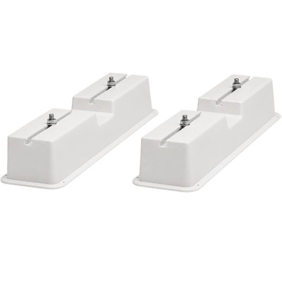 Coppia Basette per Condizionatori 420X120X72 mm Supporto Fino A 320 Kg