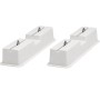 Coppia Basette per Condizionatori 420X120X72 mm Supporto Fino A 320 Kg