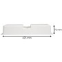 Coppia Basette per Condizionatori 420X120X72 mm Supporto Fino A 320 Kg
