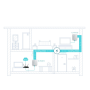 Tp-Link TL-PA4010 Kit Powerline AV600 per Connessione Veloce e Stabile