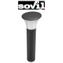Paletto Basso Esterno Sovil Belen E27 IP44 in Alluminio Grafite