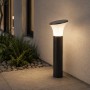 Paletto Basso Esterno Sovil Belen E27 IP44 in Alluminio Grafite