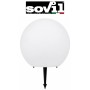 Sovil Ball Sfera Luminosa da Esterno 38 cm E27 IP54 con Picchetto