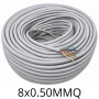 Cavo Segnale Fror 8X0,50 mm² non Schermato Eca Grigio