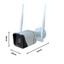 Telecamera IP/WI-FI 4G  Esterno Proxe 2 Megapixel 