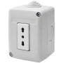 Presa Bipasso 2P+T 10/16A 250V con Contenitore da Parete IP40