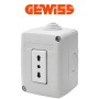 Presa Bipasso 2P+T 10/16A 250V con Contenitore da Parete IP40
