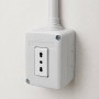 Presa Bipasso 2P+T 10/16A 250V con Contenitore da Parete IP40