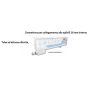 DRY SAFE BOX Cassetta di Predisposizione con Sifone A Secco 430x160x65 mm