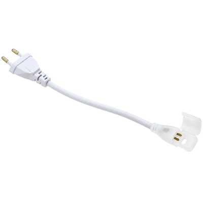 Spina Di Alimentazione Bianca 5X10Mm per Led di Optonica IP20