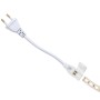 Spina Di Alimentazione Bianca 5X10Mm per Led di Optonica IP20