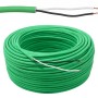 Cavo Twistato 2X1 mm² non Schermato con Guaina LSZH 2 poli Multipolare in PE Resistente Cavidotti Interni ECA