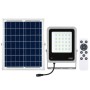 Faretto Led Solare Con Telecomando 5456 Optonica 8W Luce Fredda 6000K Luce Fredda IP65 Alluminio 500 lm