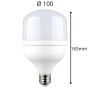 Lampadina Led E27 T100 30W 3200lm per Interni 220-240 V CA Durata 25.000 Ore IP20