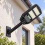 Lampada a Led Solare Stradale IP65 con Telecomando 8W Luce Fredda 6000k Plastica Accensione istantanea -20 °C / +40 °C