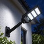 Optonica Lampada Stradale Solare Led 12W per Esterni Luce fredda 6000K 12Ah IP65 -20 °C / +40 °C 25.000 ore 12Ah