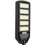 Optonica Lampada LED stradale solare IP65 con telecomando 20W Luce fredda 6000K 18Ah Plastica 120º Sensore Crepuscolare
