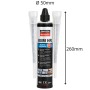 KEM HR 955 Vinilestere Ibrido 300ml Certificato Sismico C1 C2 Indurimento Veloce Resistenza Raggi UV Acqua Terremoto