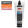 KEM HR 955 Vinilestere Ibrido 300ml Certificato Sismico C1 C2 Indurimento Veloce Resistenza Raggi UV Acqua Terremoto
