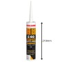 Sigillante Poliuretanico Friulsider S60 Giunti Lamiere Elastico Verniciabile Acciaio Inox Calcestruzzo Legno Mattoni