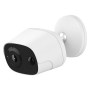 Proxe Telecamera Wifi 3Mp a Batteria per Sicurezza Interna ed Esterna Notifica Push di Allarme PIR 145° Portata 10 Metri