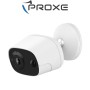 Proxe Telecamera Wifi 3Mp a Batteria per Sicurezza Interna ed Esterna Notifica Push di Allarme PIR 145° Portata 10 Metri