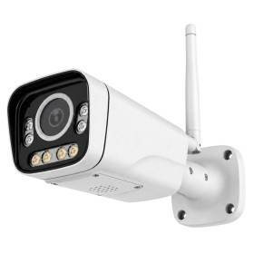 Telecamera Wifi 4g 2.0mpx Visione Notturna 15 Led 30m IP66 Alluminio 12v 2a Registrazione HD SD Cloud 1080p 25fps REMOTO
