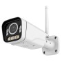Telecamera Wifi 4g 2.0mpx Visione Notturna 15 Led 30m IP66 Alluminio 12v 2a Registrazione HD SD Cloud 1080p 25fps REMOTO