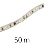 Striscia LED 220V c.a. IP65 Bianco neutro 4500K LED SMD Dimmerabile 25.000h ambienti interni ed esterni Rotolo 50 Metri