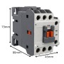 Contattore di potenza 9A, 4 kW, 3 poli 230VAC Contatti ausiliari 1a1b MC-9B 230VAC 1A1B 50/60Hz Applicazioni Industriali