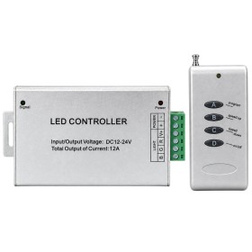LEDCO CT100 Centralina RGB RF 12A DC12-24V Luce Intensa LED Controller con Telecomando