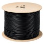 Cavo Rete FTP CAT6 Schermato Esterno Doppia Guaina PVC LDPE 4 Coppie 23AWG Rame non CCA Gigabit 10/100/1000 30V a Metro