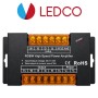 LEDCO CT410 AMPLIFICATORE RGBW Amplificatore di Segnale per Centralina Striscia LED 24/12 Vdc IP20 Metallo PVC Classe 3