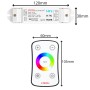LTECH Mini RF Controller LED + Telecomando 3Ax3 Canali MAX 9A 72 W 433,92MHz DC Batteria CR2032 Gestione illuminazione