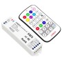 LTECH Controller RF RGBW e Telecomando Mini M8+M4-3A 12 A 72 W DC (12-24 V) 4 Canali Bianco Distanza telecomando: 50m