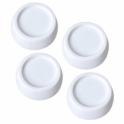 Bravo 4 PIEDINI ANTIVIBRAZIONE TPE Assorbe Urti Vibrazioni Lavatrice Graffi Usura Grande Elettrodomestico Diametro 45mmq