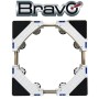 Bravo LUISITO Base con Ruote Elettrodomestici LAVATRICE FRIGORIFERO FREEZER 8 piedini ventosa 4 ruote freno Max 300kg