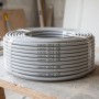 Cavo Elettrico Gommato Grigio Antifiamma Flessibile 3X1 15 Metri per Impianti e Prolunghe