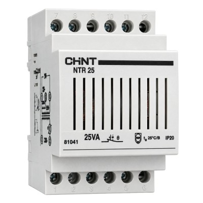 Trasformatore Di Sicurezza Chint Ntr25 25Va 23012-24Vac 3M Ip20