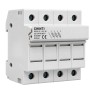Chint 80540 WS18/32-3PN Base Portafusibile 3P+N 10,3x38 32A 50/60 Hz 230/400 Vac Fusibile Cilindrico Moduli DIN 4