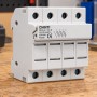 Chint 80540 WS18/32-3PN Base Portafusibile 3P+N 10,3x38 32A 50/60 Hz 230/400 Vac Fusibile Cilindrico Moduli DIN 4
