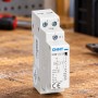 Chint NCH8-20.20/24 Contattore Modulare 20A 2NA 24Vac 1M 50/60 Hz 2 P1 Modulo DIN IP20 Contatti Ausiliari 2NA 230 Vac