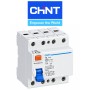 Chint 200229 NL1-63/25-4P-AC300 Interruttore Differenziale Puro 4P 25 A300 mA 6kA Tipo AC 4 Poli 4 Mod DIN 50/60Hz IP20