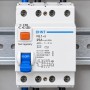 Chint 200229 NL1-63/25-4P-AC300 Interruttore Differenziale Puro 4P 25 A300 mA 6kA Tipo AC 4 Poli 4 Mod DIN 50/60Hz IP20
