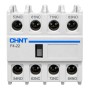 Chint 439520 NC1-F4 22 Contatto Ausiliare Superiore per Contattore Serie NC1/NC1D/NC1N/NC2 2NC+2NA