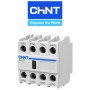 Chint 439520 NC1-F4 22 Contatto Ausiliare Superiore per Contattore Serie NC1/NC1D/NC1N/NC2 2NC+2NA