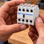 Chint 439520 NC1-F4 22 Contatto Ausiliare Superiore per Contattore Serie NC1/NC1D/NC1N/NC2 2NC+2NA