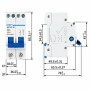 Chint 643003 NZK2-32/2 Commutatore Bipolare 1-2 2M 32A 230Vac IEC/EN 60669-1 2 Poli 2 Moduli DIN IP20 