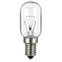 WIMEX 4104082 Lampada Tubolare Incandescente E14 25x70 220V 40W NO USO DOMESTICO Vetro Trasparente 2500K Classe G